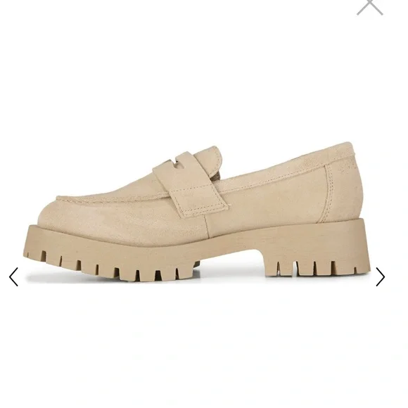 Madden Girl Slip On Loafers Sand Cream Beige - Picture 4 of 9